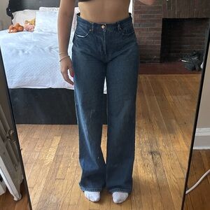 Loft wide leg jeans size 4/ W27